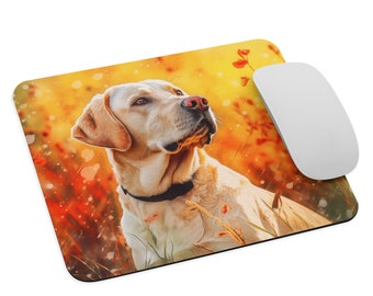 Labrador Mouse Pad – Unique Desk Accessory & Dog Lover Gift