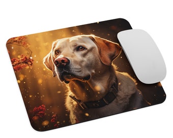 Labrador Mouse Pad – Unique Desk Accessory & Dog Lover Gift