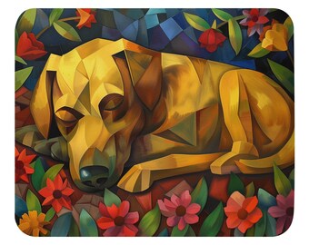Labrador Mouse Pad – Unique Desk Accessory & Dog Lover Gift