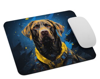 Labrador Mouse Pad – Unique Desk Accessory & Dog Lover Gift