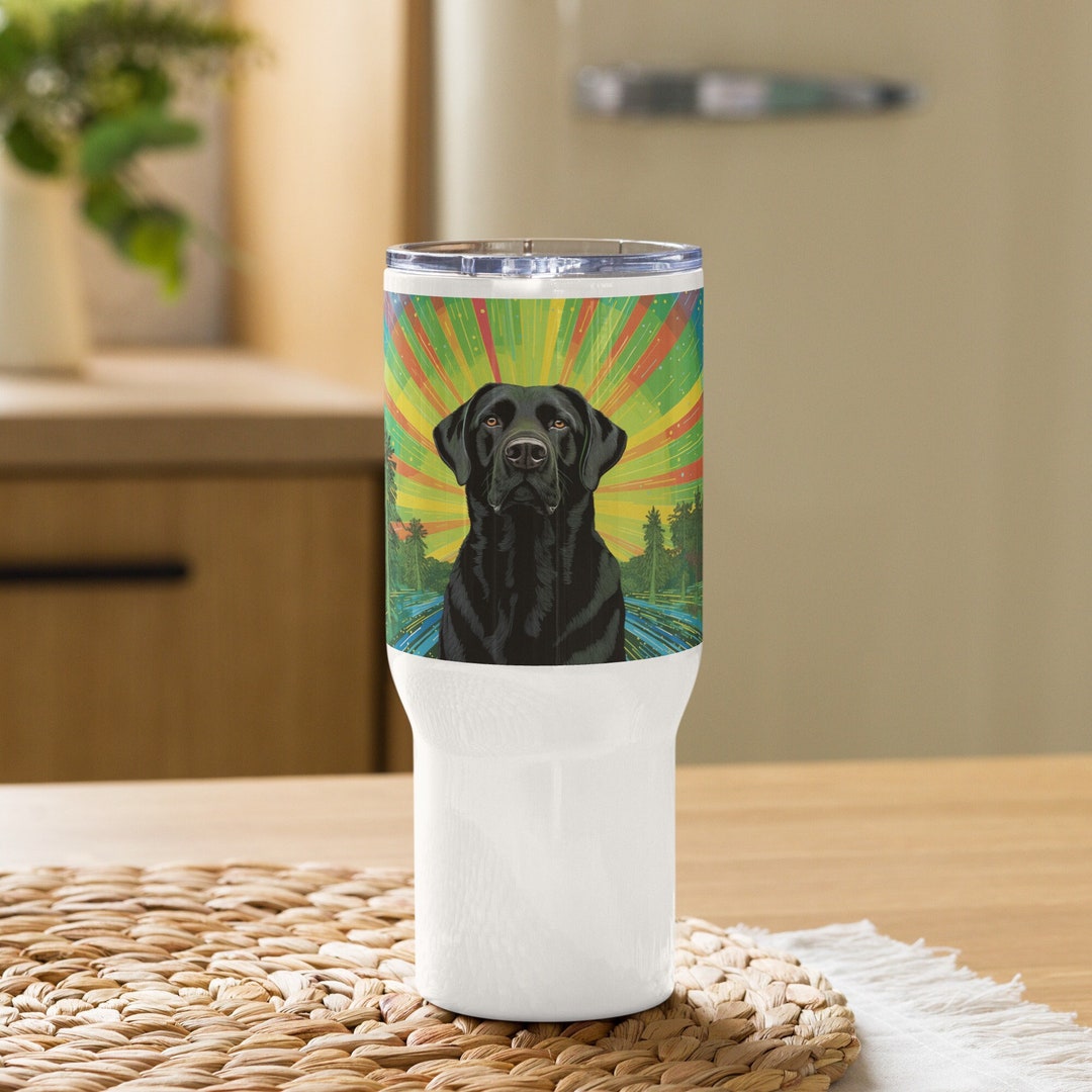 labrador travel mug