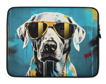 Labrador Laptop Sleeve – Cute Dog Art Case for 13/15 Inch Laptops