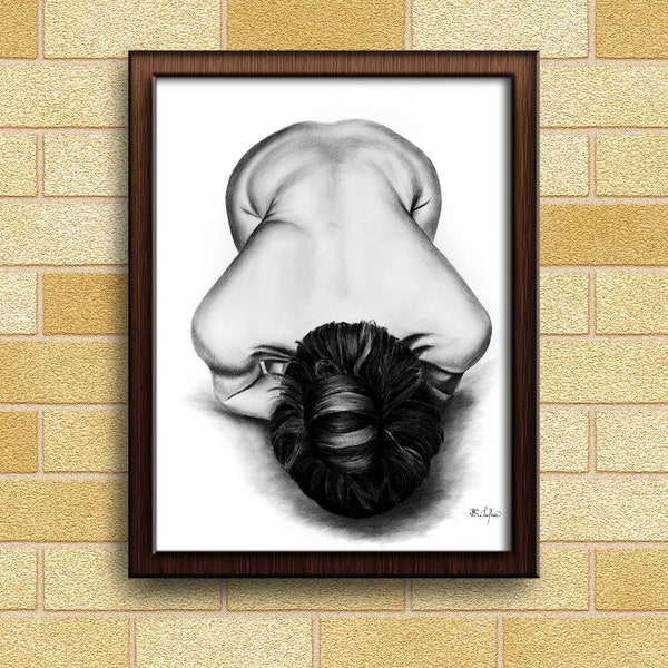 wall art printable drawing for bedroom downloadable fine art