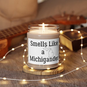 Smells Like a Michigander Scented Soy Candle, 9oz