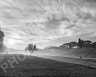 Signed digital photo of the Circus Maximus by Carlos Diehz
