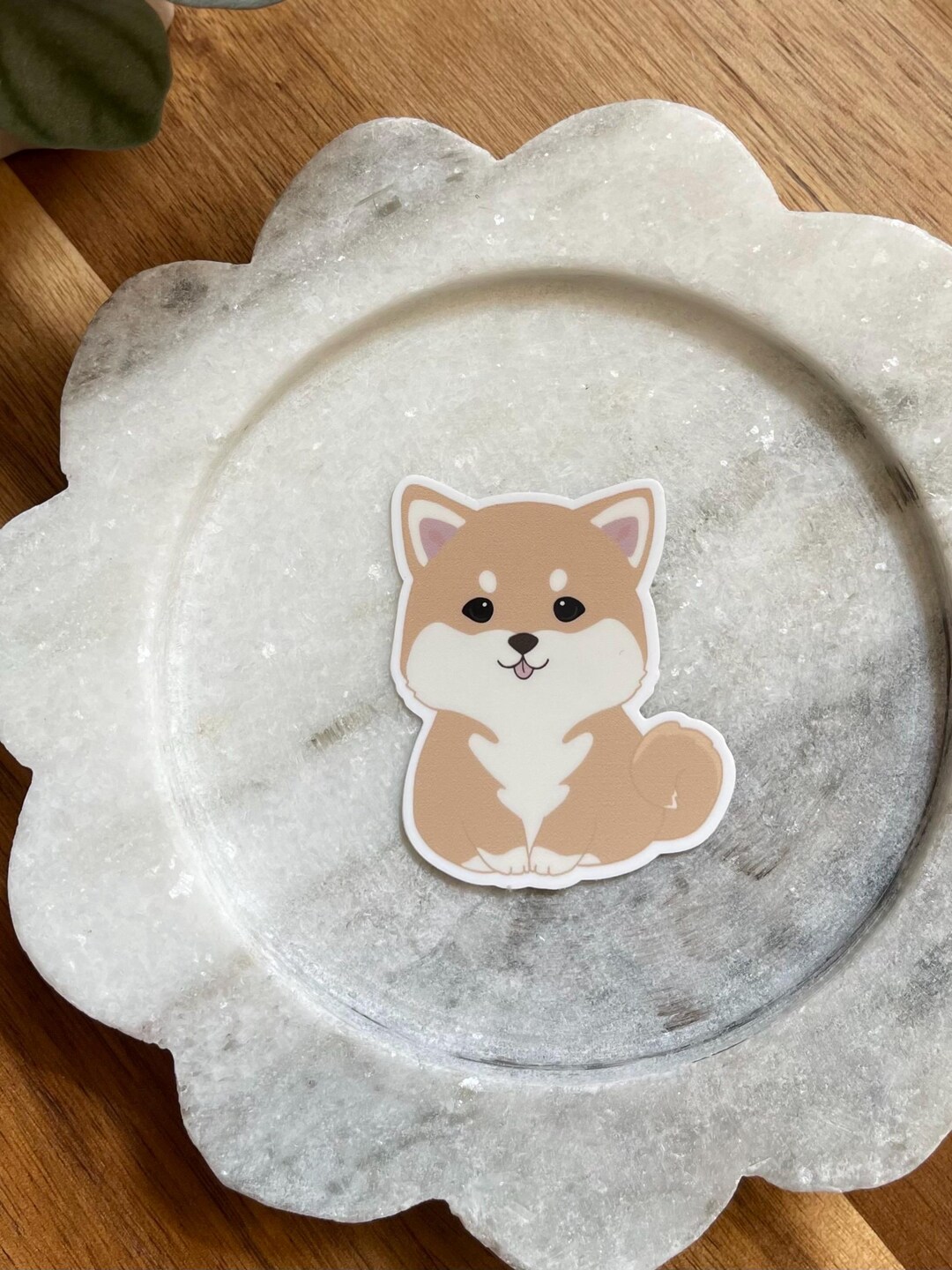 Chibi Shiba Inu Vinyl Sticker Cute Kawaii Waterproof Die Cut 2"x2.5" - Etsy
