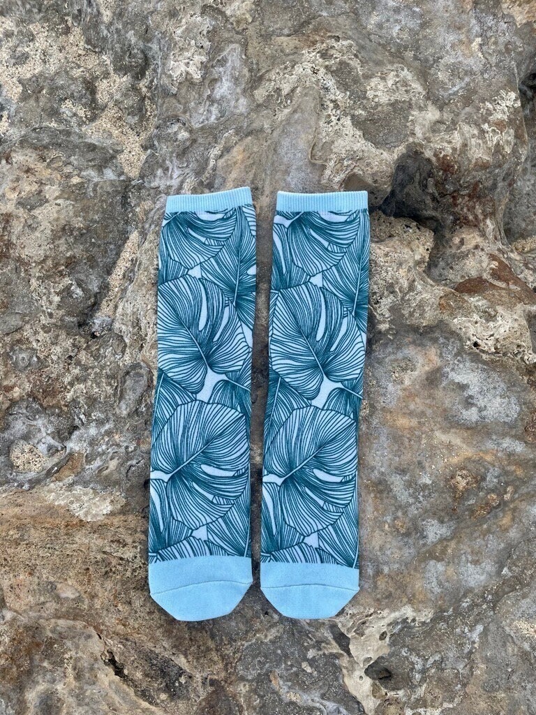 Puakenikeni Aloha from Hawaii Socks for Sale by hdwrittenaloha