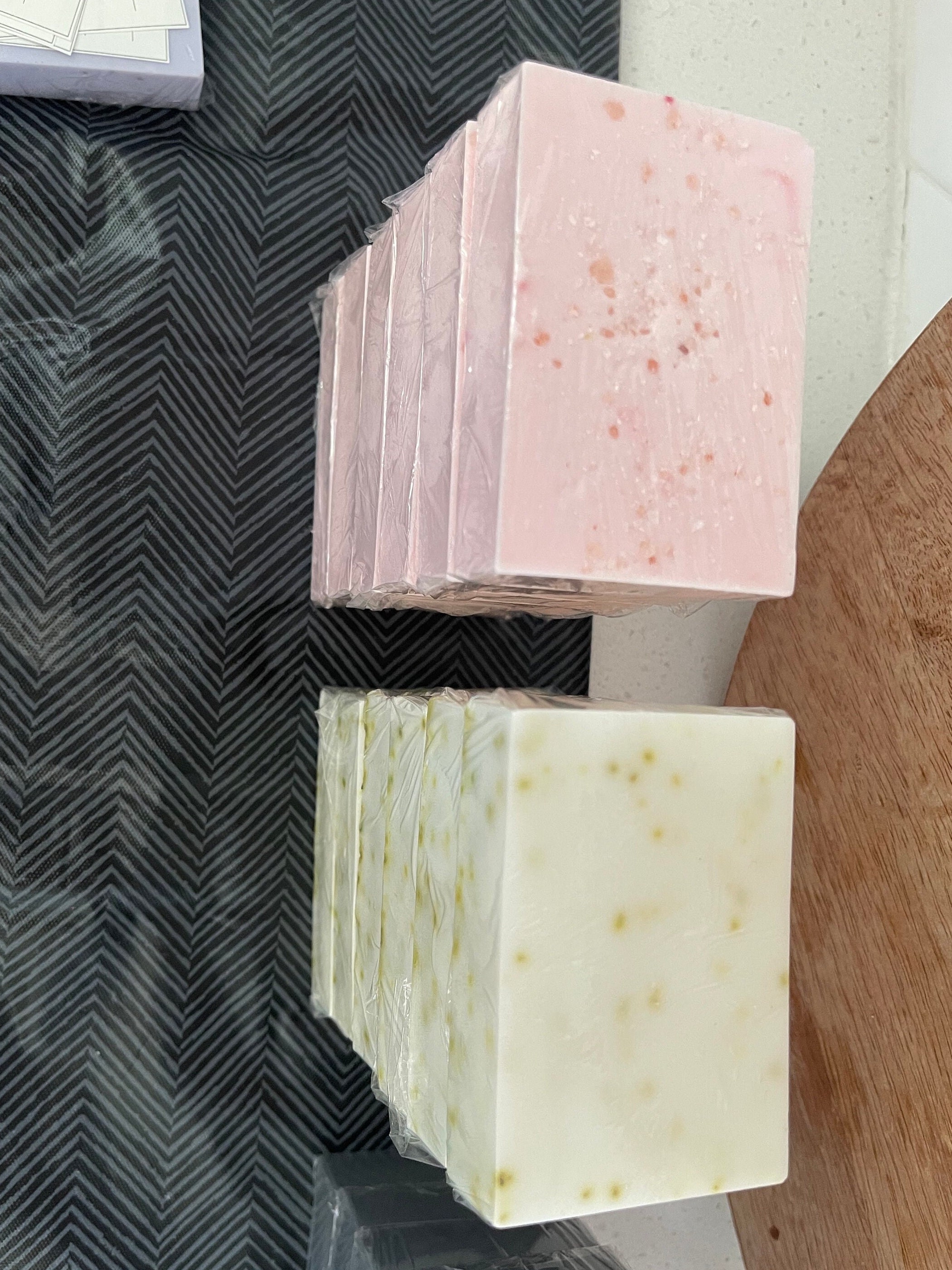 Pink Himalayan Salt Soap Bar Etsy Australia