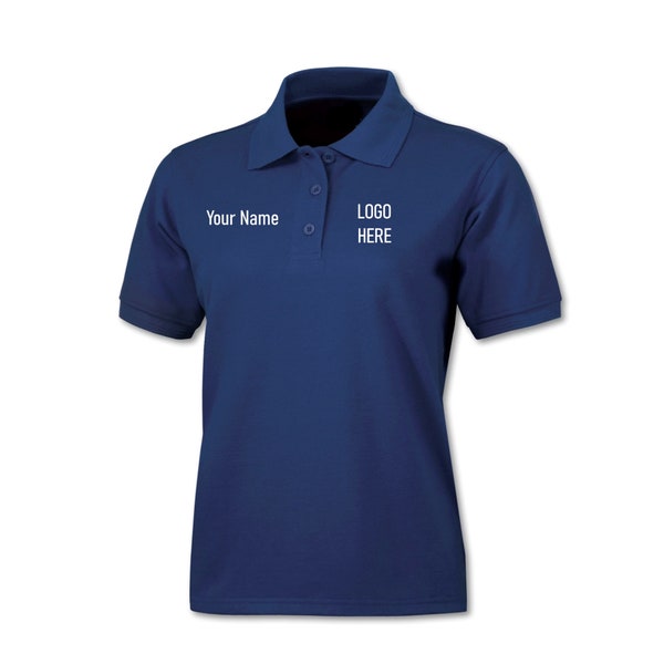 Custom Embroider Personalized Polo Shirt, Golf Custom Logo, Embroidered Polo, Custom Logo, Embroidery Digitized, Polo Shirt, Business Shirt