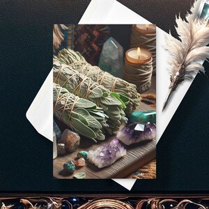 Wenskaart "Boho Sereniteit"