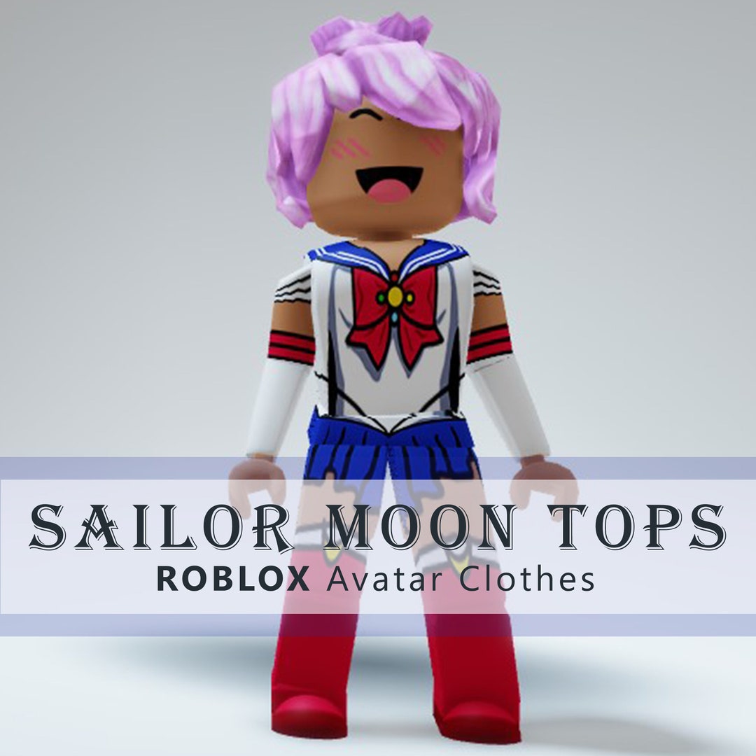 ROBLOX Sailor Moon Uniform TOPS Avatar Clothes Digital - Etsy