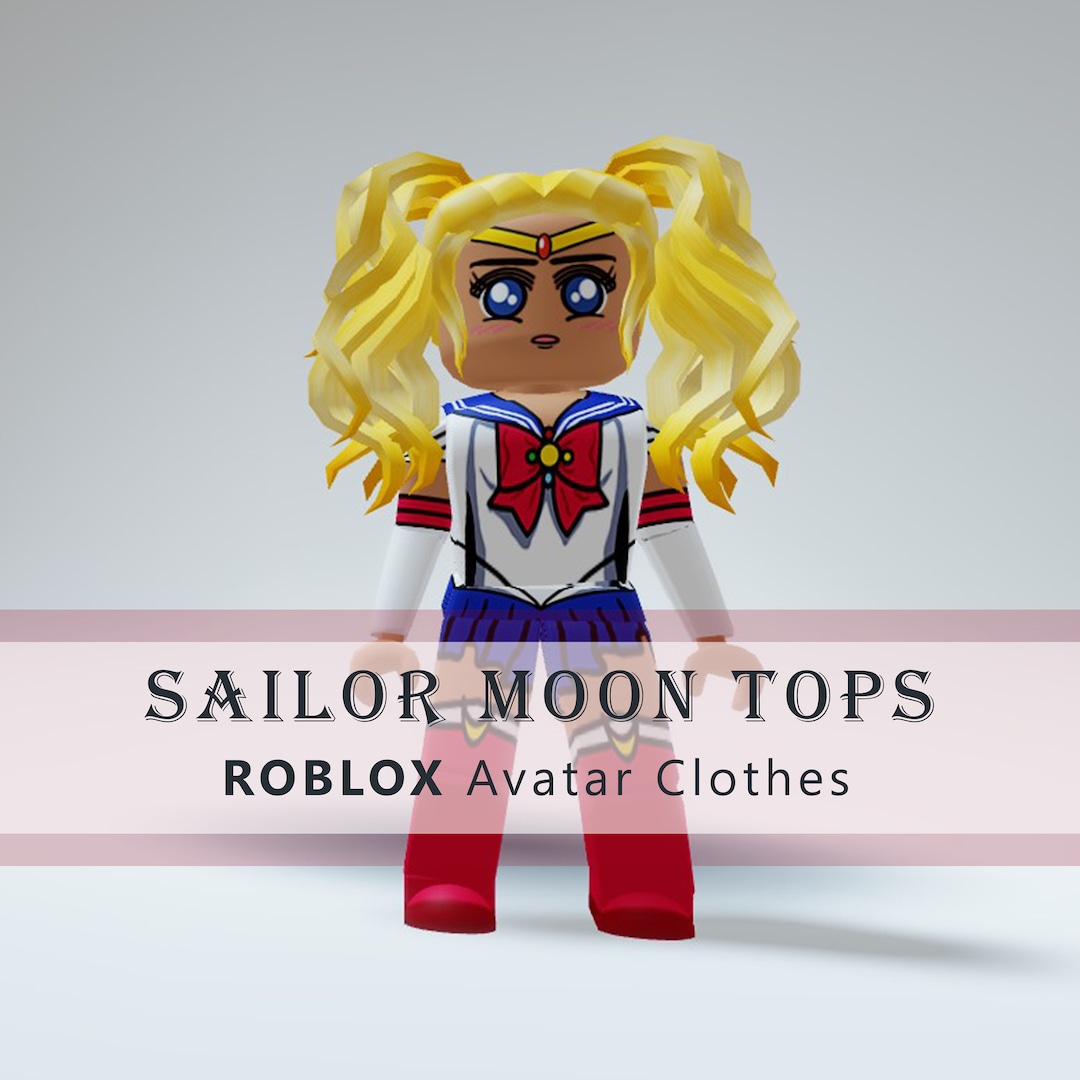 ROBLOX Sailor Moon Uniform TOPS Avatar Clothes Digital - Etsy Australia