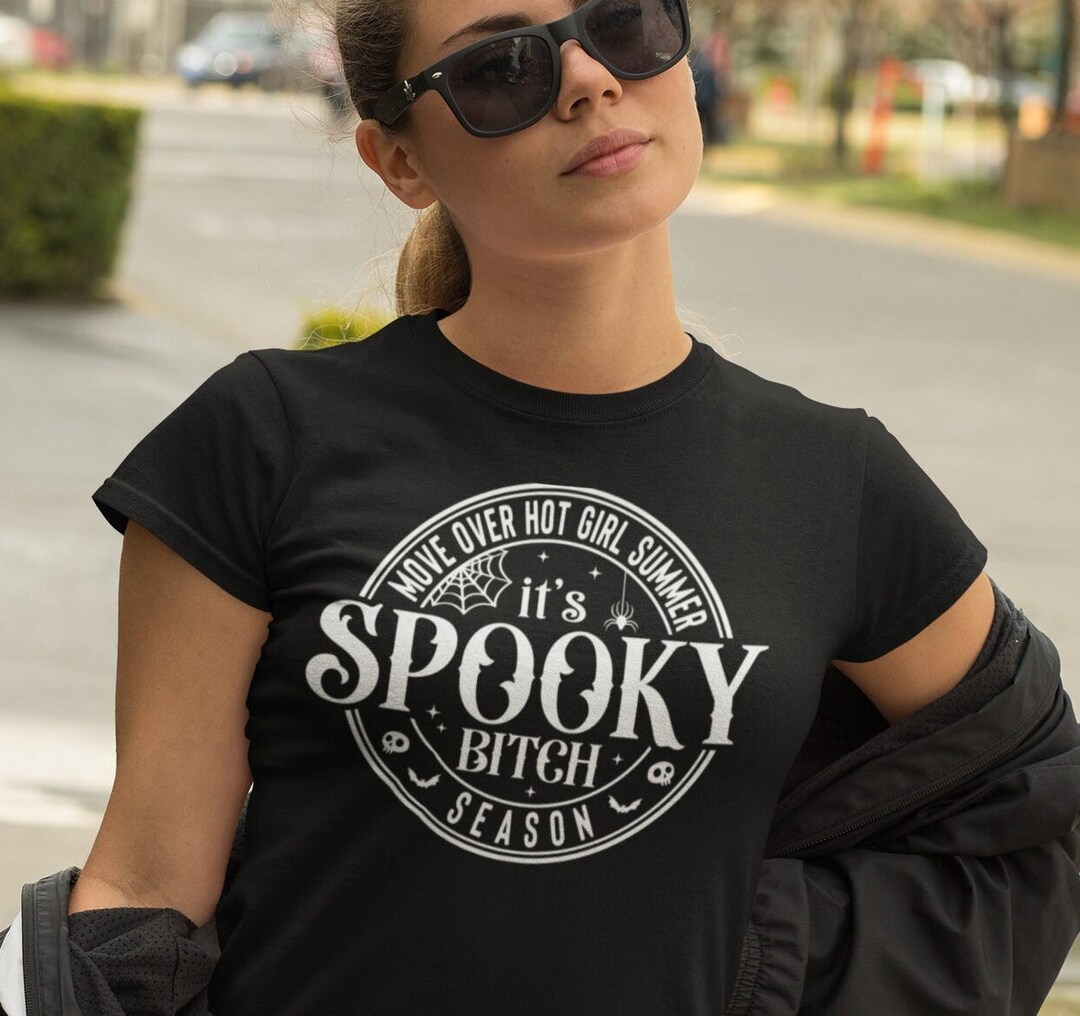Shirt Spookyseason Halloween Womens Halloween Shirt Move Etsy