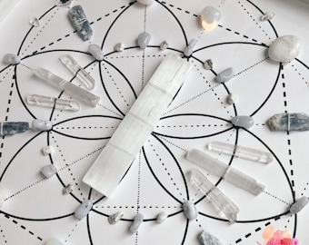 Cleansing Crystal Grid