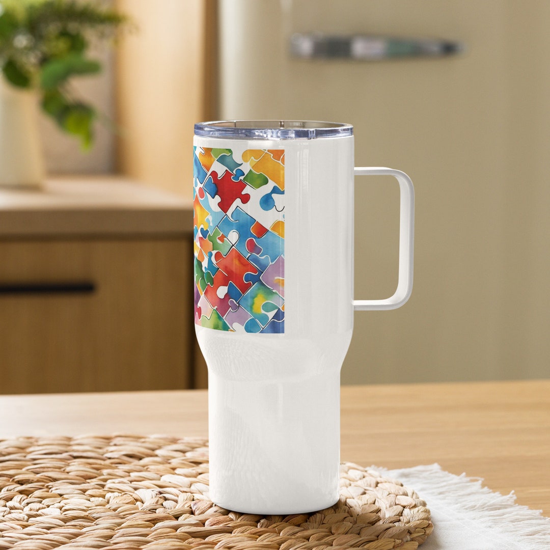 Durable & Stylish Travel Mugs With Handles Your Perfect Etsy