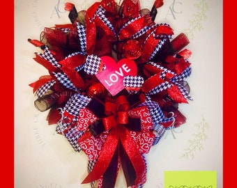 Valentine’s Day Wreath