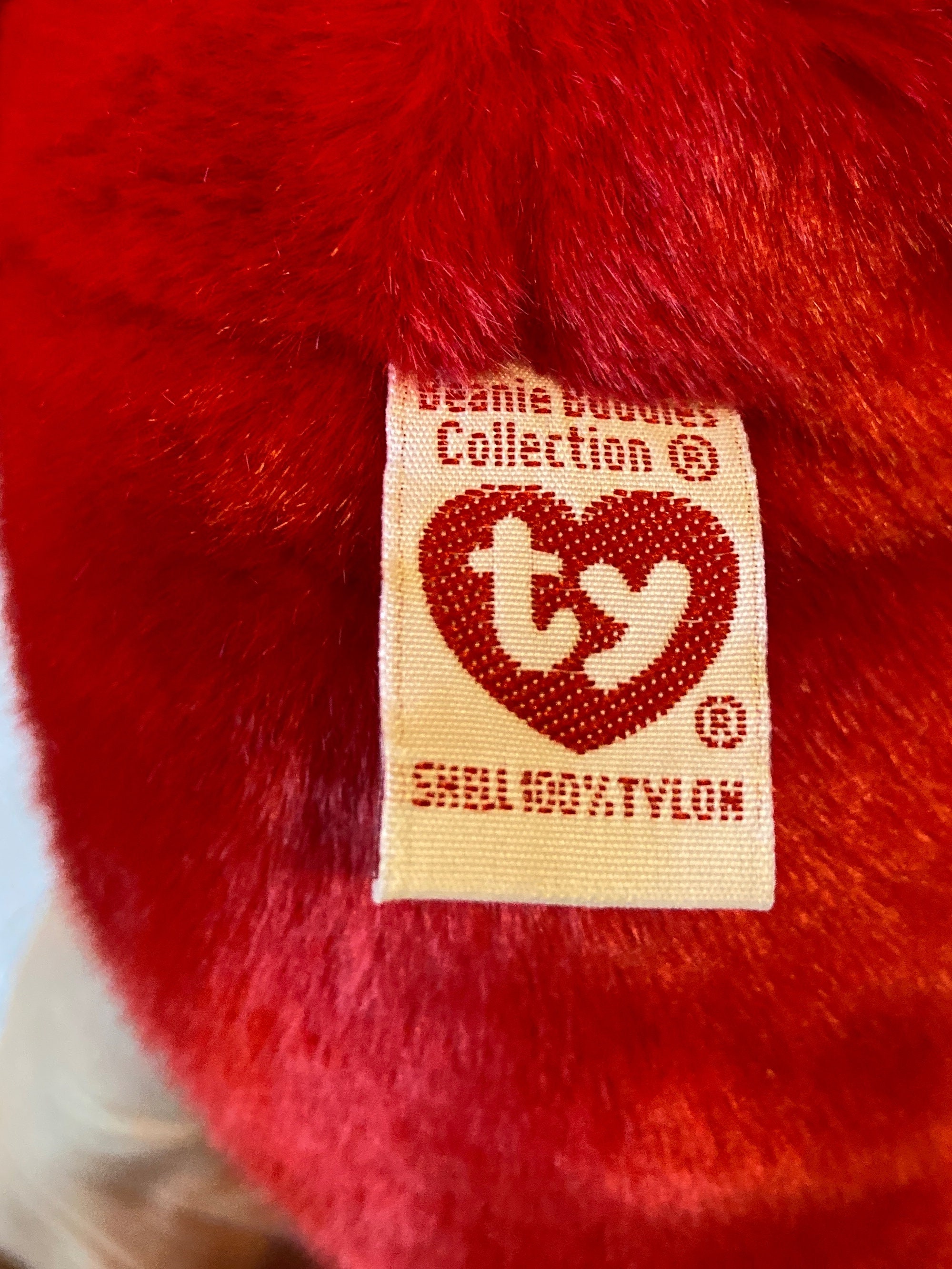 Extreme Rarity 1 Bear Commemorative TY Beanie Buddy Limited Edition