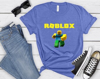 Roblox Noob Shirt, Roblox Boy Tshirt, Roblox Kids Tee, Roblox - Main Image