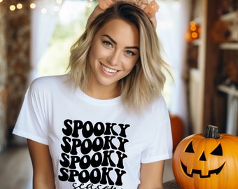 Spooky Halloween Shirt, Halloween Shirt, Horror Shirt, Funny Halloween Shirt, Fall Shirts, Halloween Gifts, Graphic Tees, Unisex Shirt