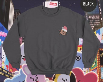 BTS BT21 Christmas Sweatshirt, Cute Kpop Shirt, BT21 All