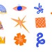 40 Vector Shapes and Patterns Wacky & Whimsical Asset Pack Digital ...