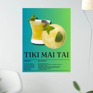 MAI TAI Digital Poster