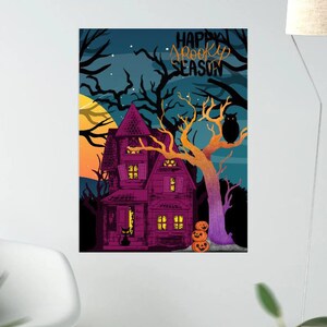 SPOOKY Digital Poster