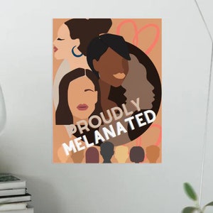MELANATED Digital Poster