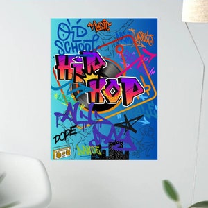 HIP HOP2 Digital Poster