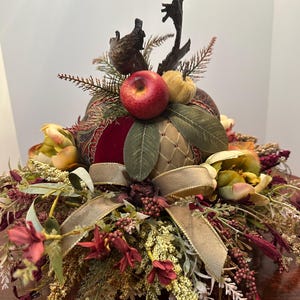 Fall Centerpiece,Fall Pumpkin Table Decor, Thanksgiving Centerpiece,New Home Gift,Fall Wedding Decor, Rustic Design,Farmhouse Decor,B&B Deco