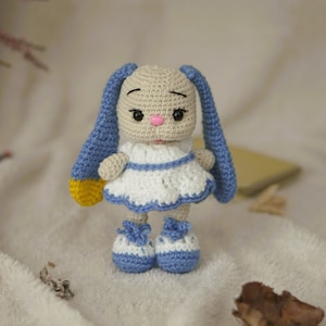 Crochet Bunny | Amigurumi rabbit | Crochet rabbit | Crochet animals | Crochet plushies |Crochet stuffed toys | #amigurumidoll | Plush Toy