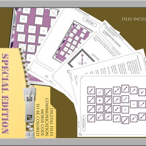 Communication - Morse Code - Special Edition - To Be Colored Version