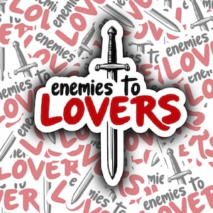 Enemies to Lovers Vinyl Sticker