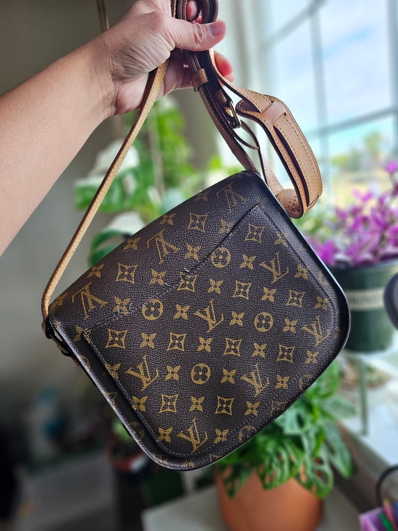 VINTAGE Louis Vuitton St. Cloud MM Size Lv Bags Authentic 