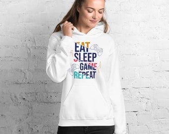 Eat Sleep Game Empire Hoodie: Weiches Gamer-Sweatshirt