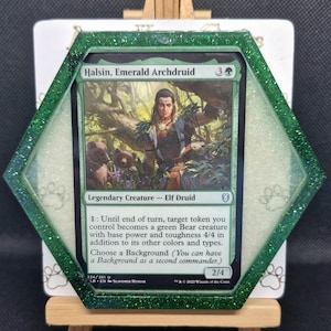 Baldur's Gate Magic The Gathering TCG Resin Coasters