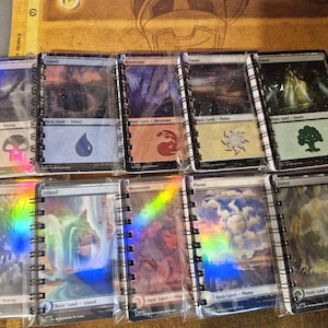 Magic the Gathering Mini Notebooks - Made from real cards.