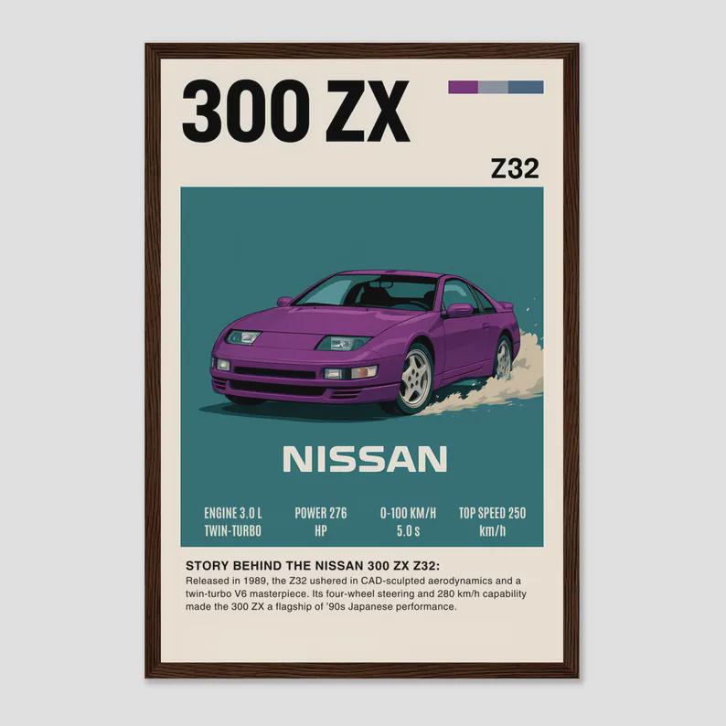 Buy Nissan 300zx Car Online In India - Etsy India