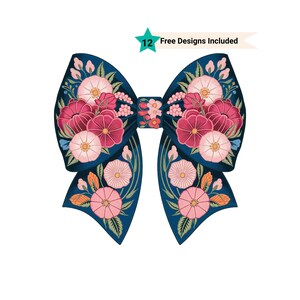 Floral Coquette Bow Png, Sublimation Design Instant Digital Download, Cute Graphics, Glass Jar png Design, Tshirt Design, Vintage Bow Png