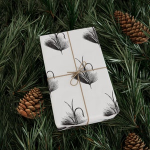 Fly Fishing Lure Wrapping Papers, fishing theme gift, mens gift wrap, sportsman giftwrap,3 sizes, custom design image 1
