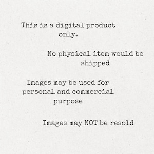 digital product only, images may be used for personal and commercial purpose. image may not be resold