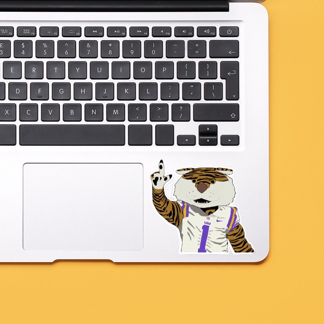 Mike the Tiger LSU Mascot SEC Football Sticker - Etsy