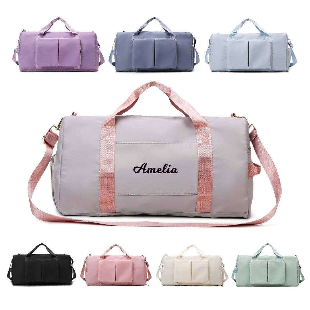 Personalized Travel Bag for Women, Weekender Bag, GYM Travel Bag