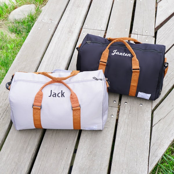 Groomsmen Custom Duffle Bag Etsy