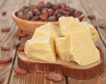 Cacao Butter 100% Organic, Unrefined, Raw, Pure and Natural 250gr-5 euro /1KG- 15 euro