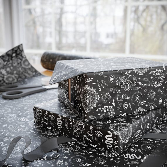Mystical Occult Wrapping Paper | Witchy Gift Wrap