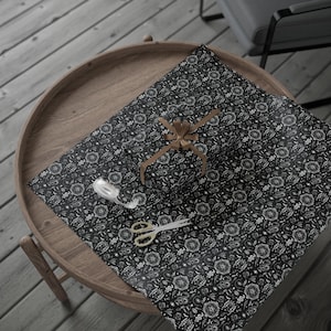 Papel de embrulho místico e oculto | Papel de presente com tema de bruxa imagem 3