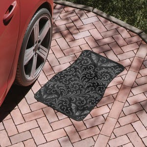 Victorian Gothic Bats | Car Floor Mat, 1 piece | Unique Auto Decor image 5