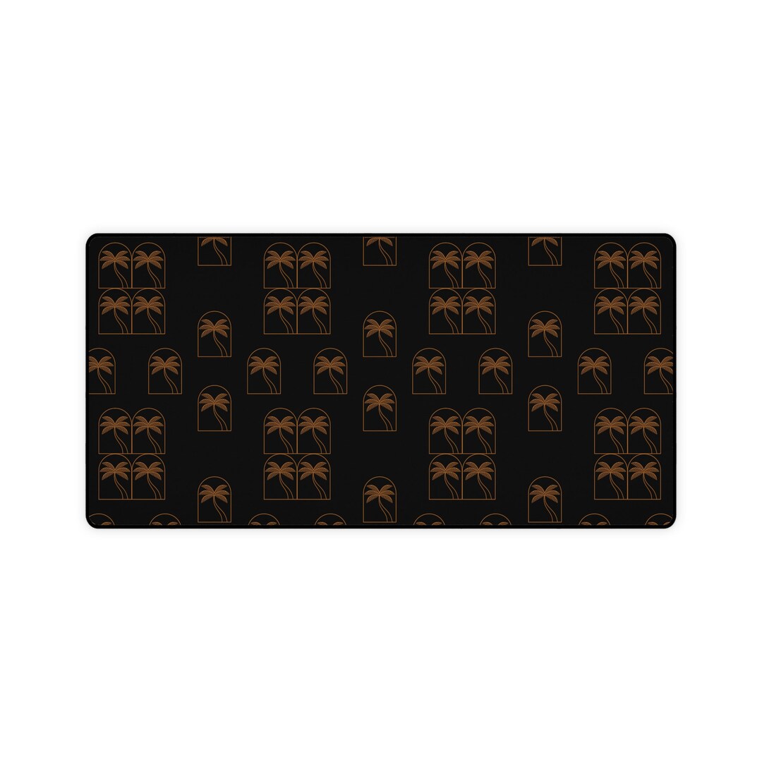 Palm Tree Desk Mat Etsy