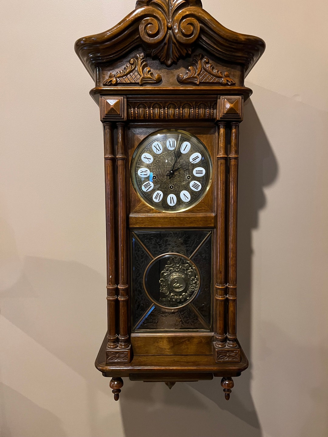 Gazo Family Wall Clock CORONADO Model. Signed by GAZO Etsy